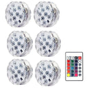 Kit Luminárias de Piscina RGB | Sem Fio Com Controle Remoto