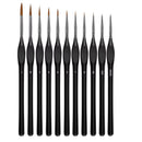 Pincel Artístico Kit 15 Peças Profissional