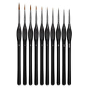 Pincel Artístico Kit 15 Peças Profissional