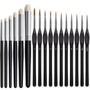 Pincel Artístico Kit 15 Peças Profissional