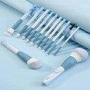 Kit Pincéis Maquiagem 12 Peças Profissional