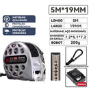 Fita Métrica Profissional 5m Trava Automática