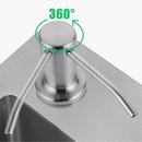 Organizador Pia Porta-Detergente Inox Escovado