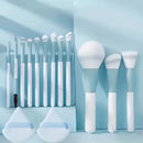 Kit Pincéis Maquiagem 12 Peças Profissional