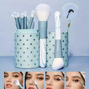 Kit Pincéis Maquiagem 12 Peças Profissional