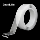 Fita Adesiva Transparente 12mm x 30m Kit 3