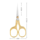 Tesoura Escolar Inox Cabo Colorido 17cm