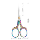 Tesoura Escolar Inox Cabo Colorido 17cm
