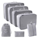 Organizador Mala Roupas Cube Packing 6 Peças